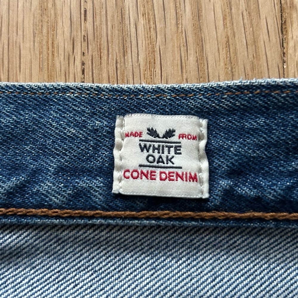 Levi's Straight Leg Dark Blue Denim Jeans - Picture 4 of 8